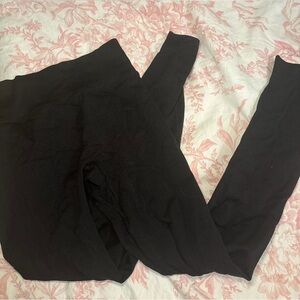 PINK Victoria's Secret Black Leggings